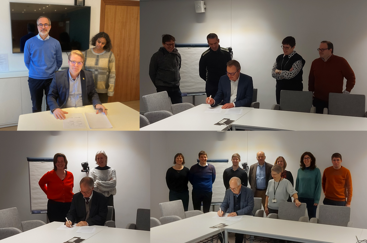 Ondertekening samenwerkingsprotocol DOV